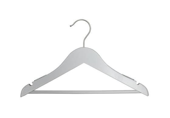 Kids White Suit Hanger 14"