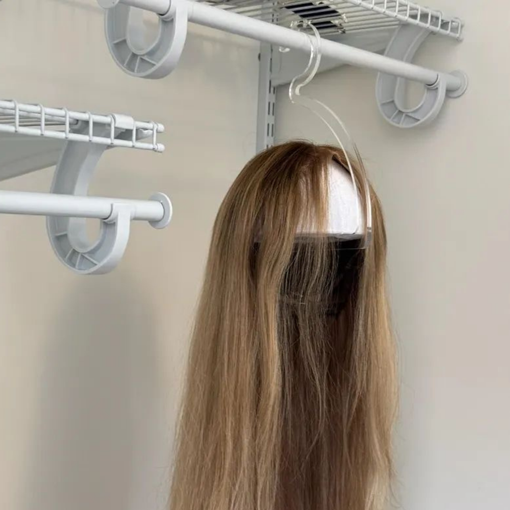 Acrylic wig hanger