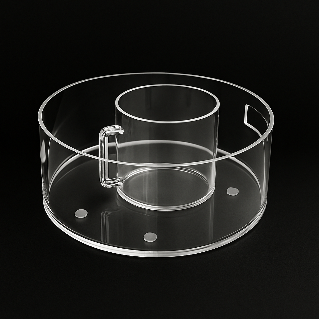 Clear Negel Vassar Set