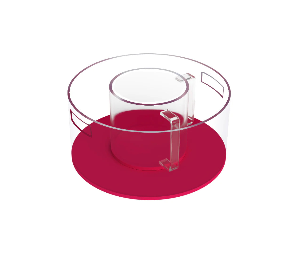 Pink Acrylic Nagel Vasser