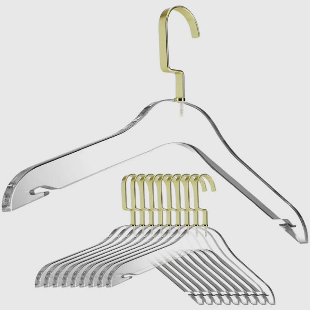 Gold Acrylic Hanger