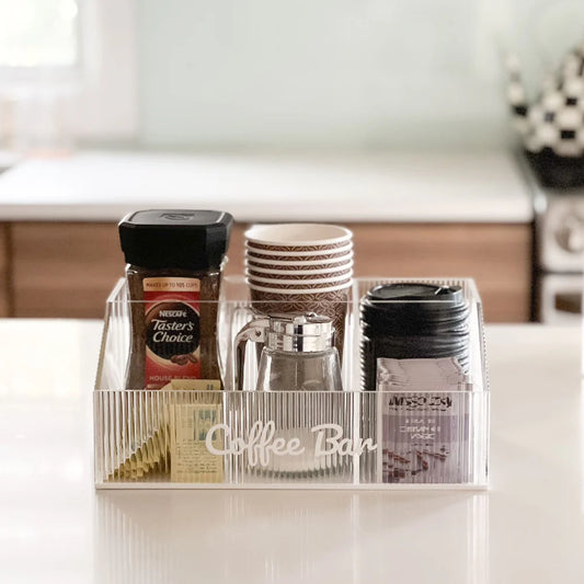 Lucite Coffee Organizer