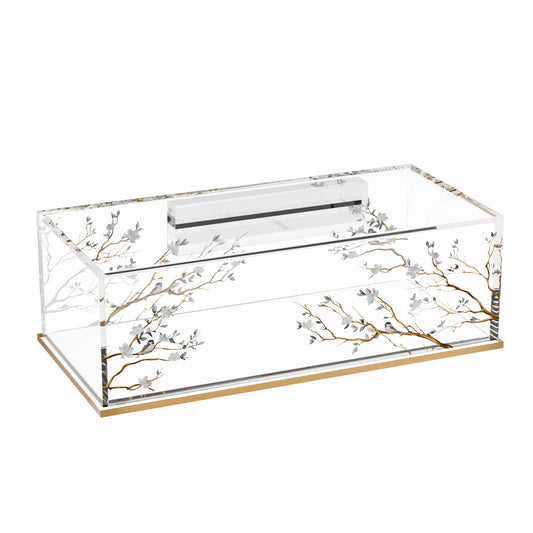 Golden Branch Cake Log Holder