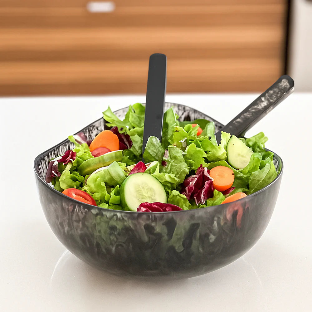 Resin Black Sala Bowl