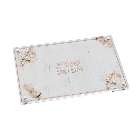 Blush Rose Challah Board