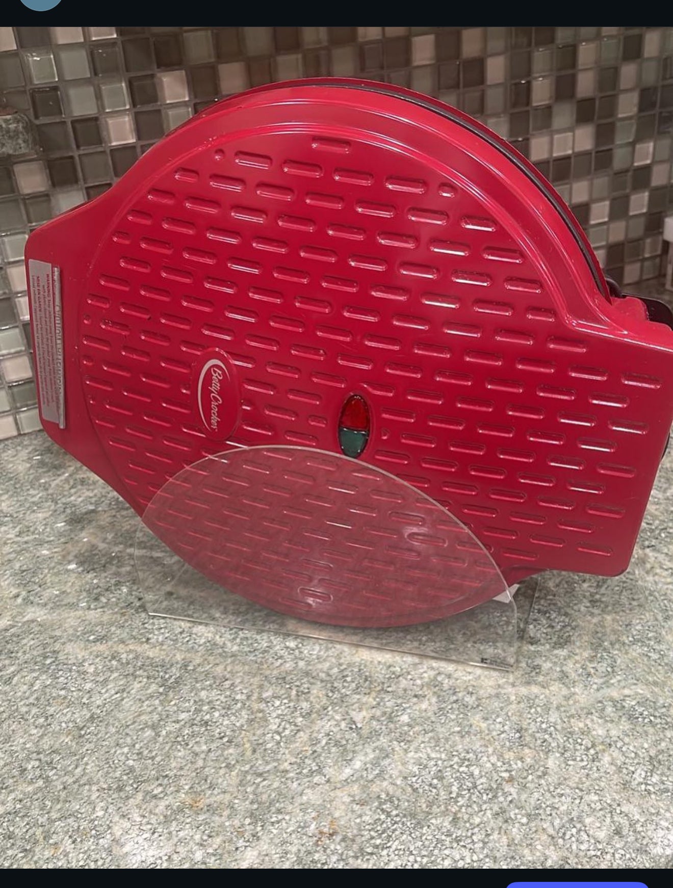 Acrylic Betty Crocker Organizer