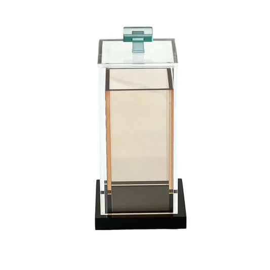 Teal & Black Matchbox