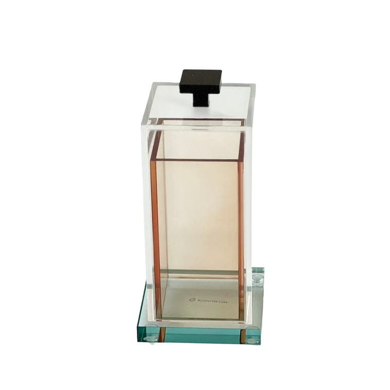 Teal & Black Matchbox