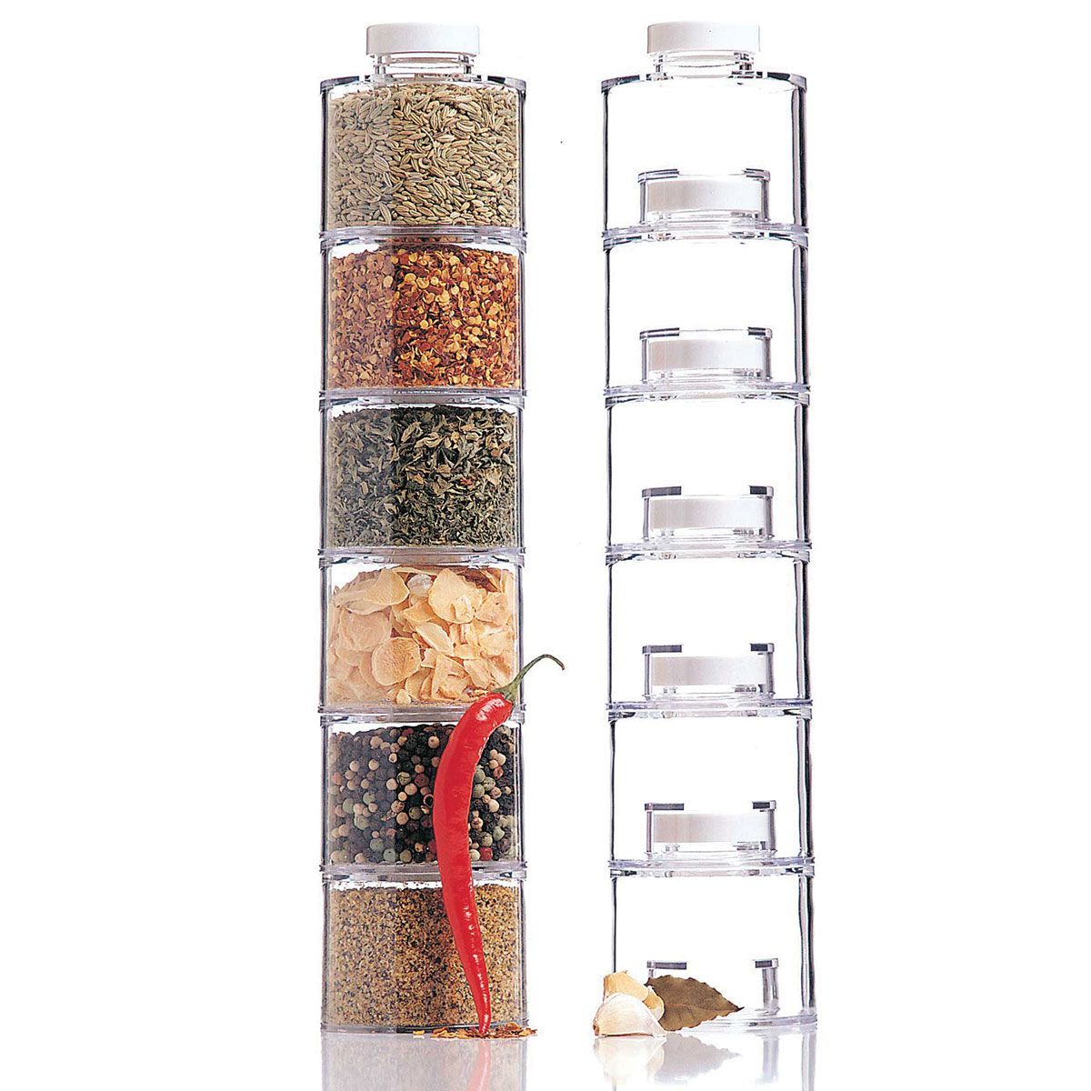 Spice Tower Stacking Bottles