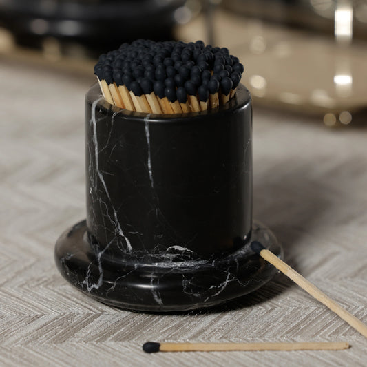 Black Marble Match Set