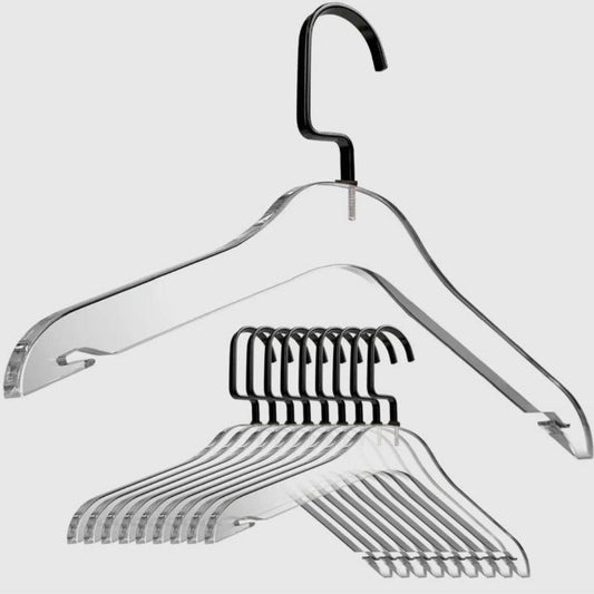 Black Acrylic Hanger