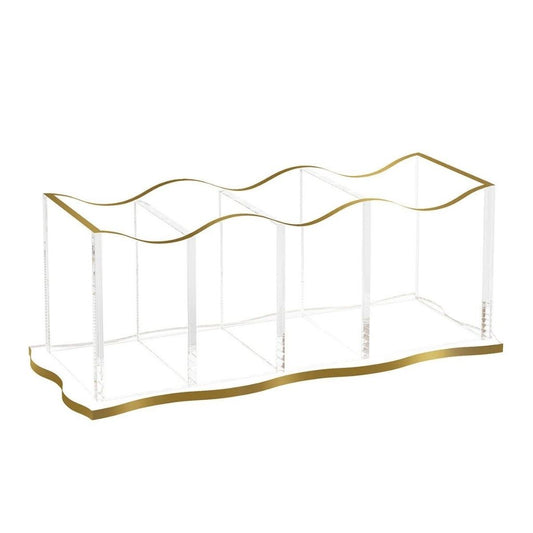 Gold Wavy Cutlery Holder