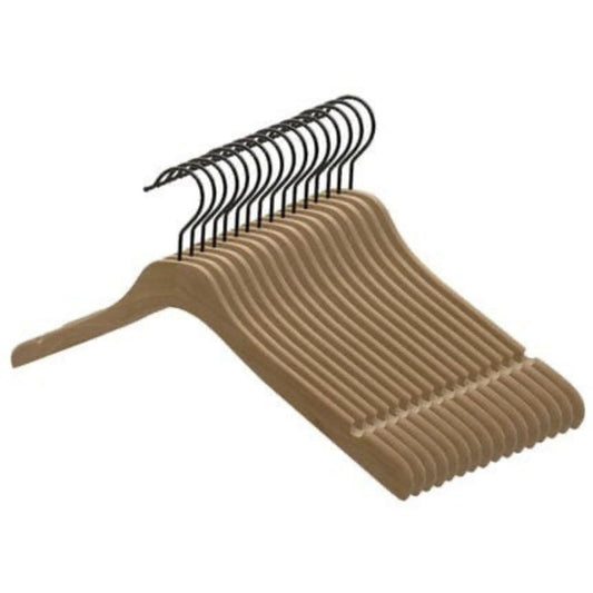 Beige Wood Slimline Top Hanger
