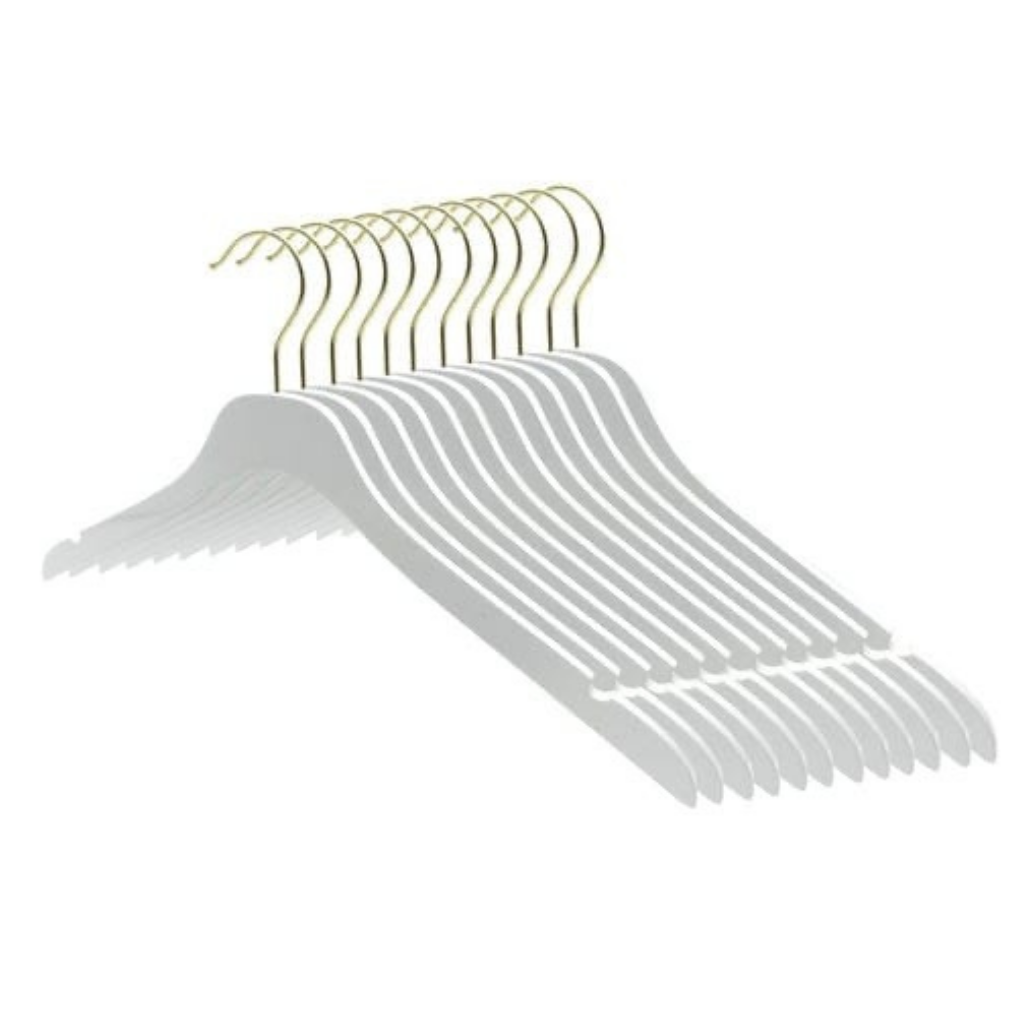 White Slimline Top Hanger