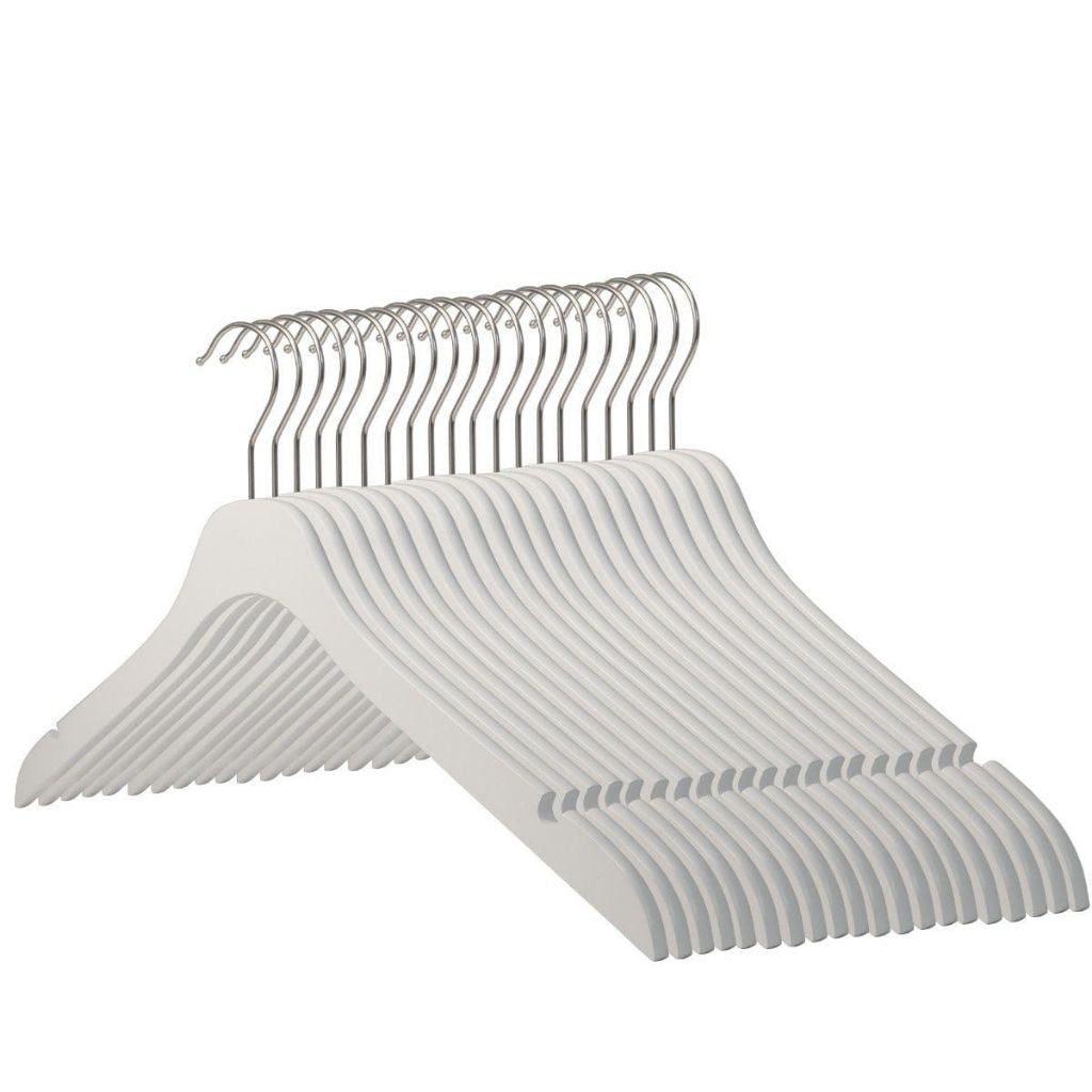 White Slimline Top Hanger